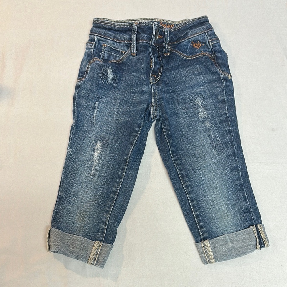 ⭐️ Justice LIKE NEW Dark Blue Denim Jeans